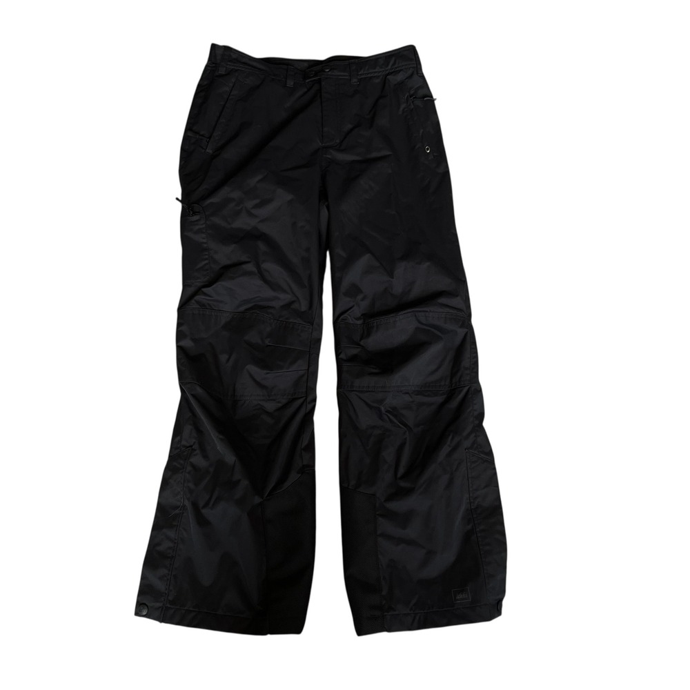 REI Girls Large 14/16 Black Insulated Snow Pants Fleece Lined Ski Winter Outdoor